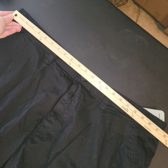 New George Men's Black Stretch Cargo Shorts 44 - Picture 6 of 9